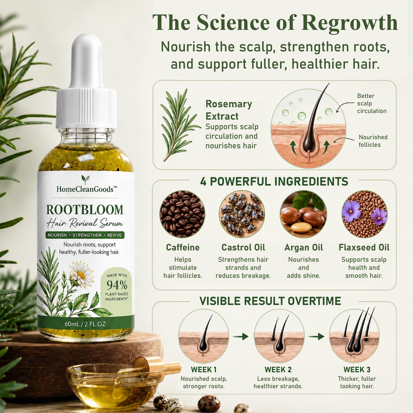 HiFiveGo™ RootBloom Hair Revival Serum