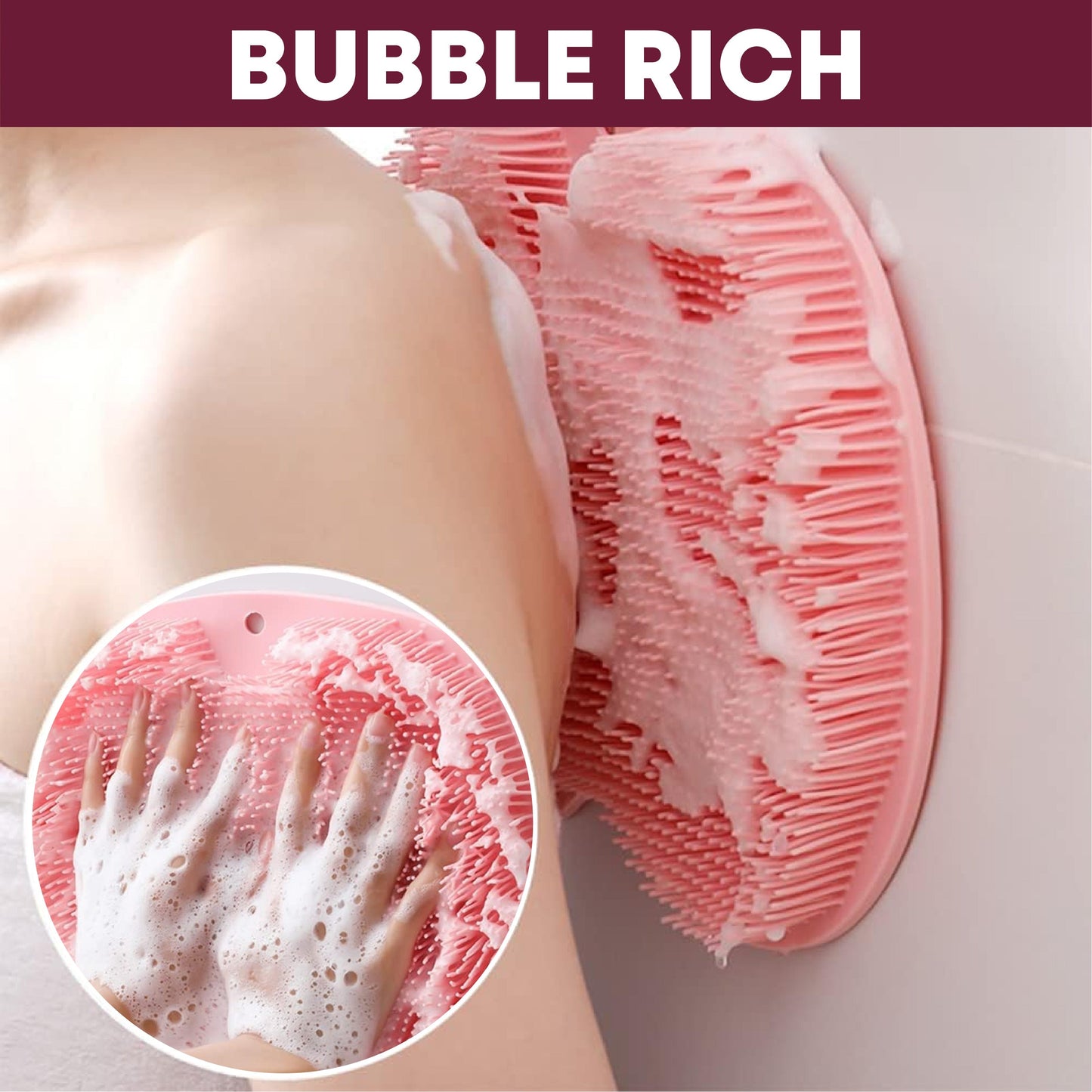 👍 HandyFidgetGround™ Silicone Foot & Back Massage Scrubber