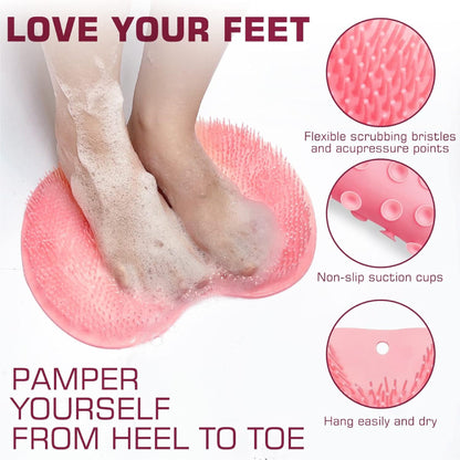 👍 HandyFidgetGround™ Silicone Foot & Back Massage Scrubber