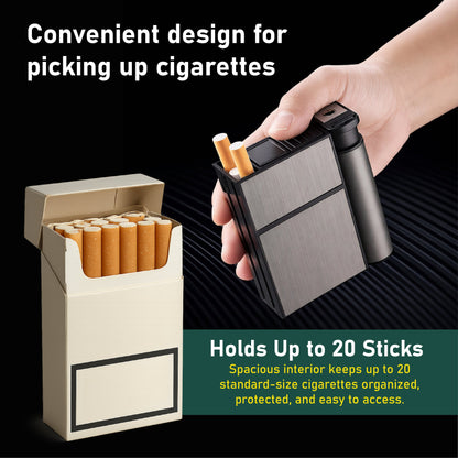 HandyFidgetGround™ SmokeMate Tight Seal Storage & Lighter Case