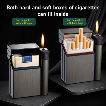 HandyFidgetGround™ SmokeMate Tight Seal Storage & Lighter Case