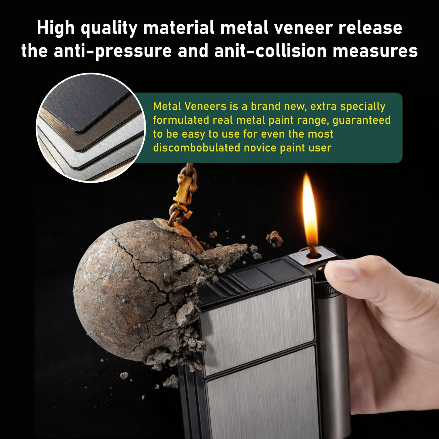 HandyFidgetGround™ SmokeMate Tight Seal Storage & Lighter Case