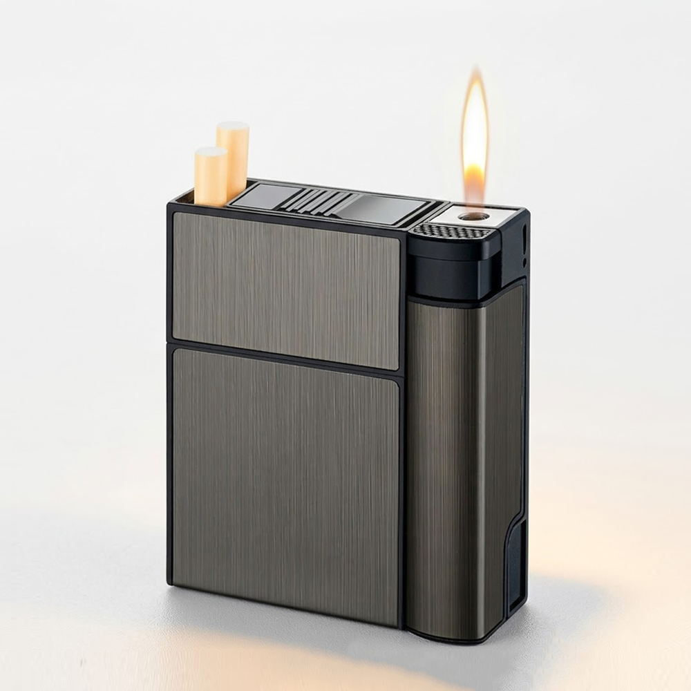 HandyFidgetGround™ SmokeMate Tight Seal Storage & Lighter Case