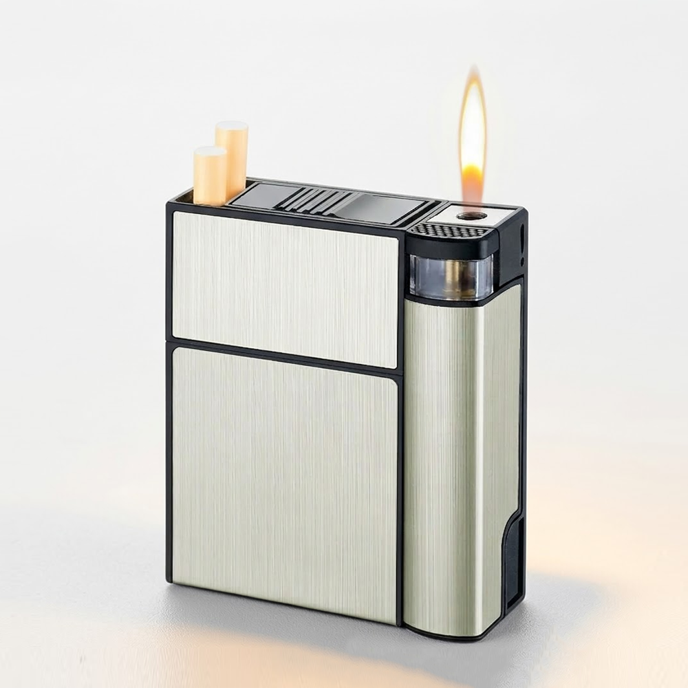 HandyFidgetGround™ SmokeMate Tight Seal Storage & Lighter Case