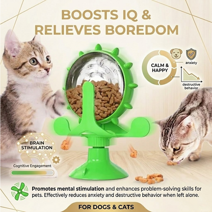 HiFiveGo™ SpinTreat Interactive Pet Feeder