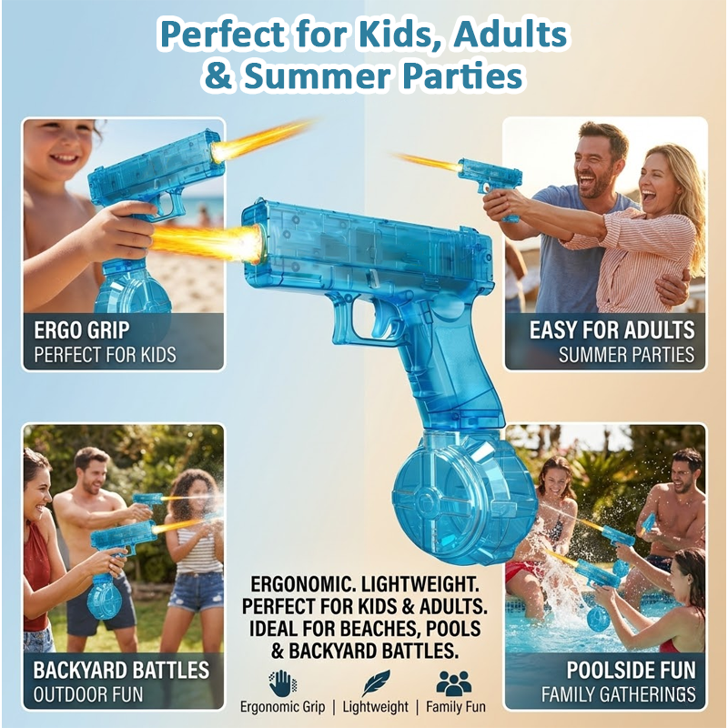 HiFiveGo™ SplashFire Automatic Electric Water Gun
