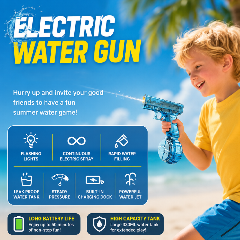 HiFiveGo™ SplashFire Automatic Electric Water Gun