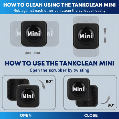HiFiveGo™ TankClean Mini Magnetic Aquarium Cleaner