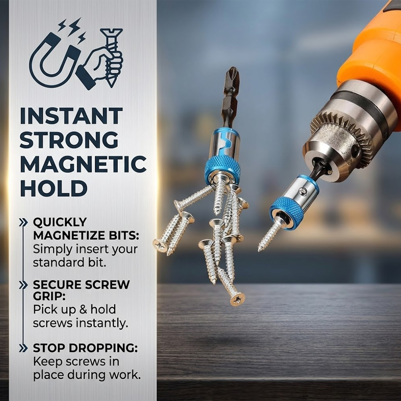 HiFiveGo™ ToolGrip Magnetic Screw Bit Ring