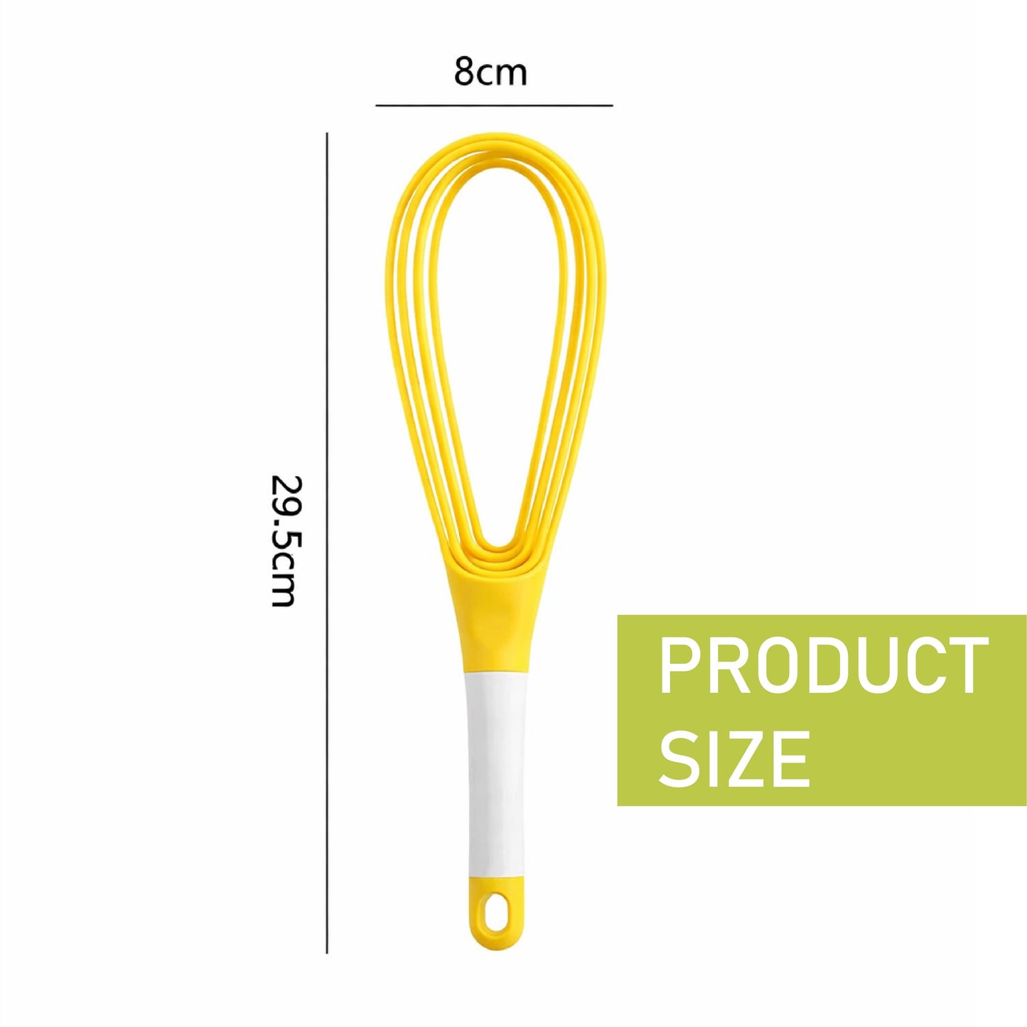 HandyFidgetGround™ TwistWhisk Dual-Function Foldable Whisk