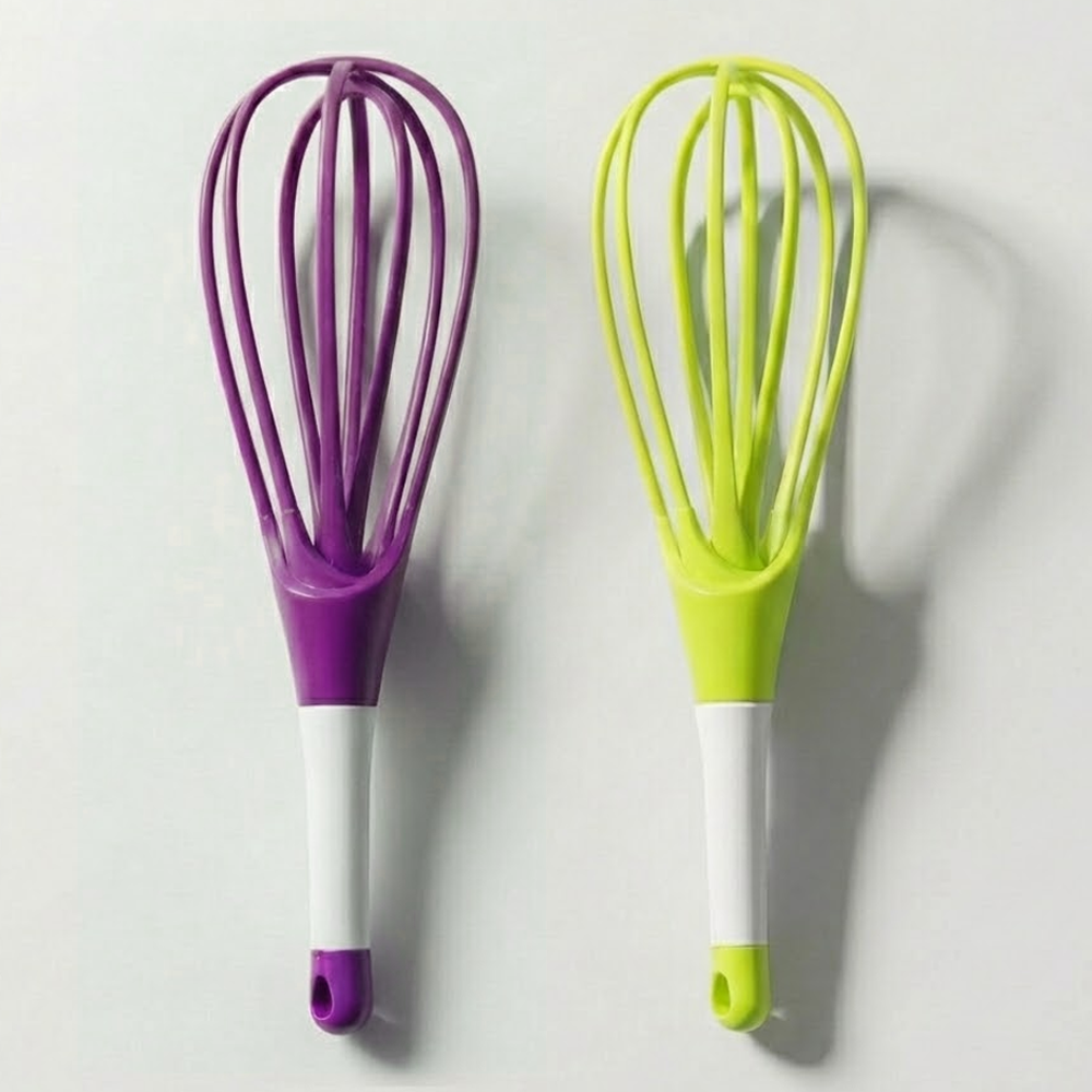 HandyFidgetGround™ TwistWhisk Dual-Function Foldable Whisk