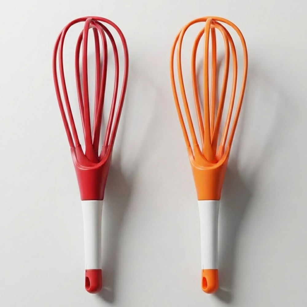 HandyFidgetGround™ TwistWhisk Dual-Function Foldable Whisk