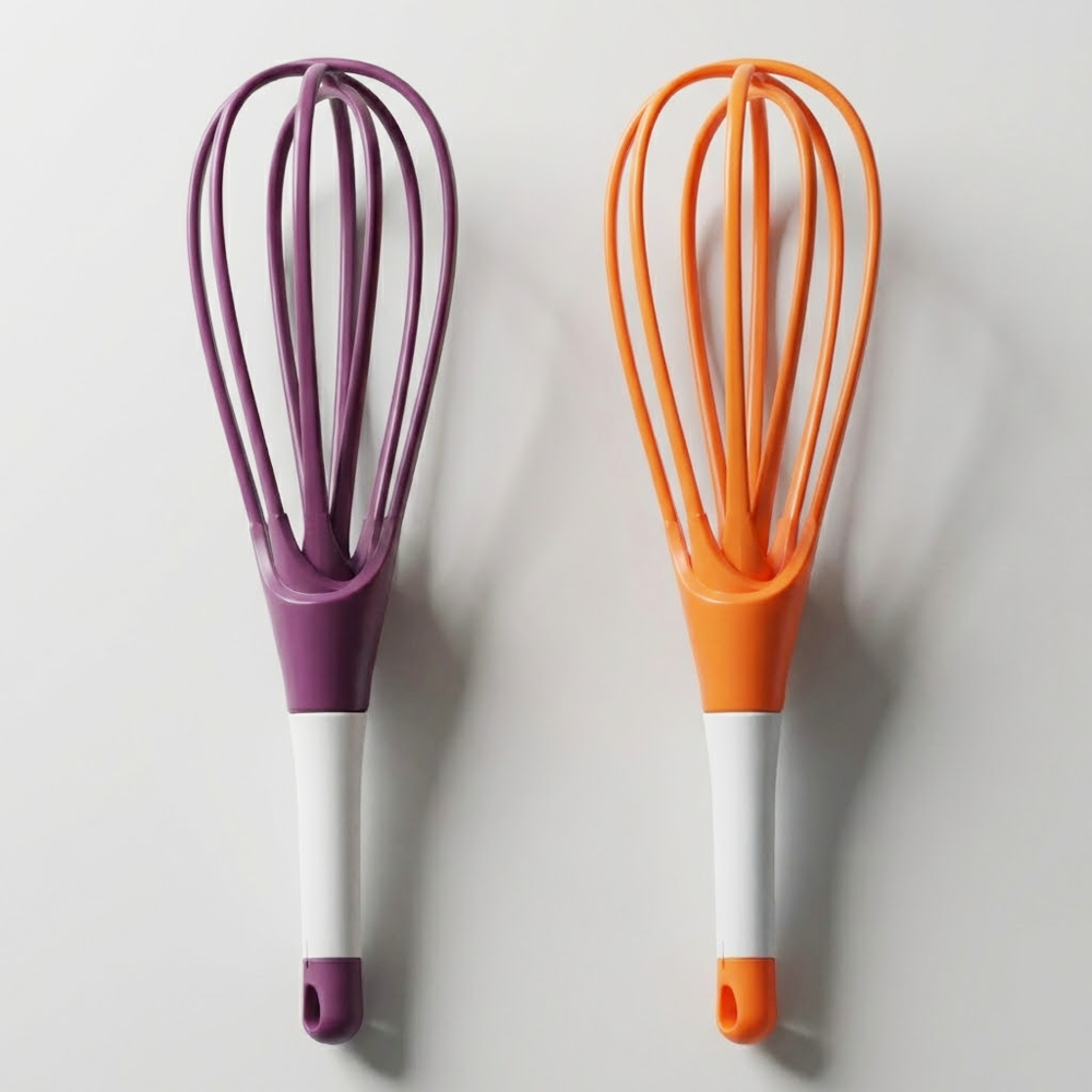 HandyFidgetGround™ TwistWhisk Dual-Function Foldable Whisk