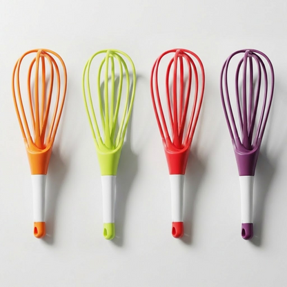 HandyFidgetGround™ TwistWhisk Dual-Function Foldable Whisk