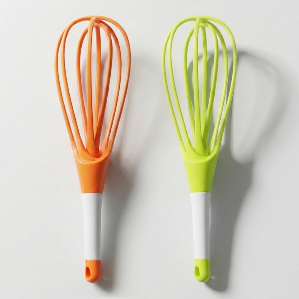 HandyFidgetGround™ TwistWhisk Dual-Function Foldable Whisk