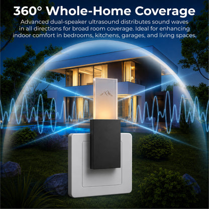 HiFiveGo™ USB Ultrasonic Pest Repeller Night Light