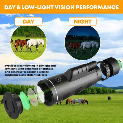 HiFiveGo™ UniverseScope 40x60 Portable Phone Telescope