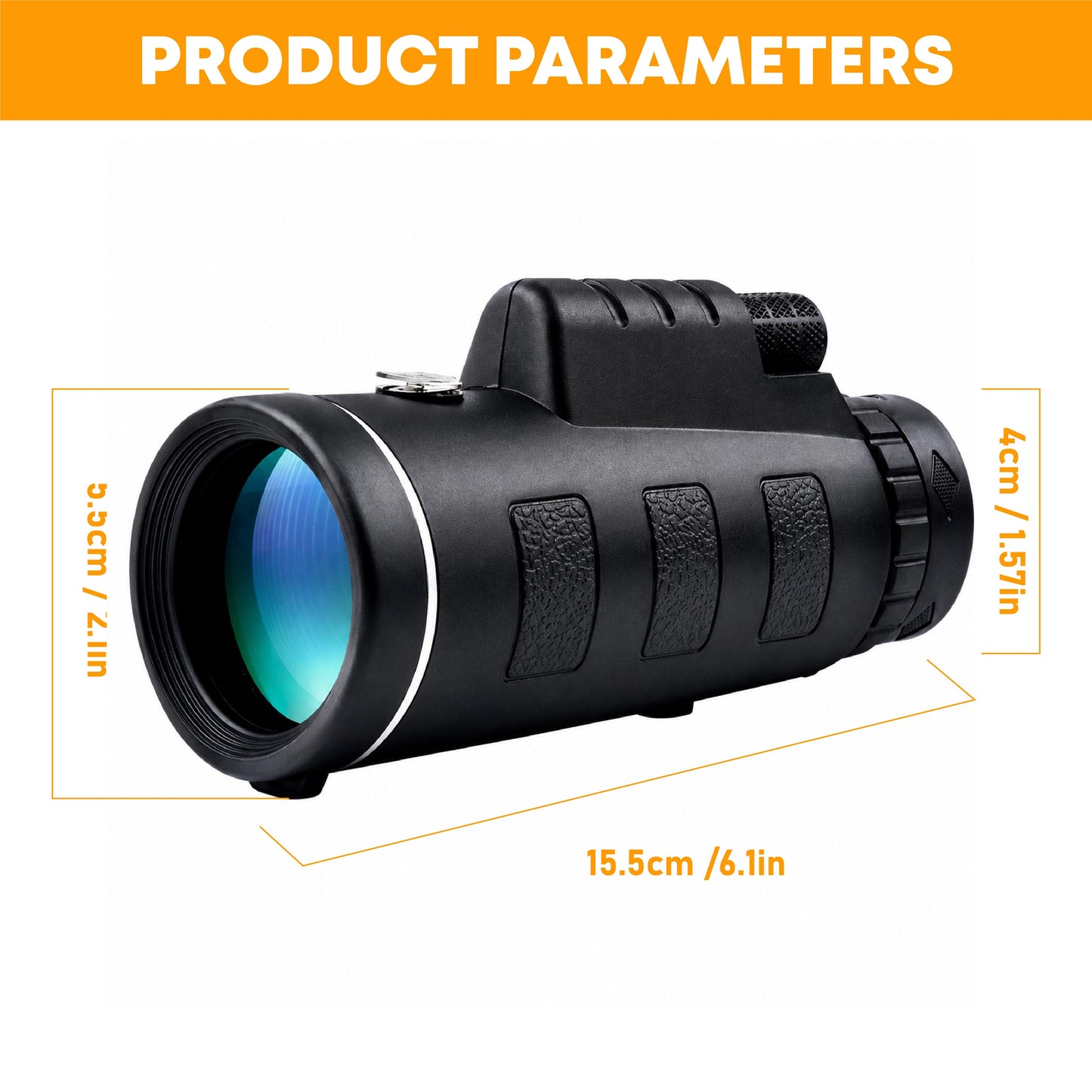 HiFiveGo™ UniverseScope 40x60 Portable Phone Telescope