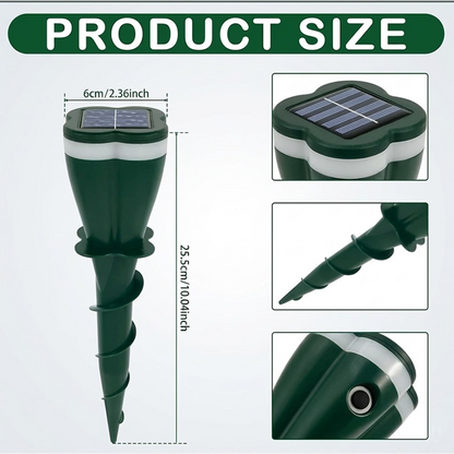 HiFiveGo™ YardShield Solar Ultrasonic Pests Repellent
